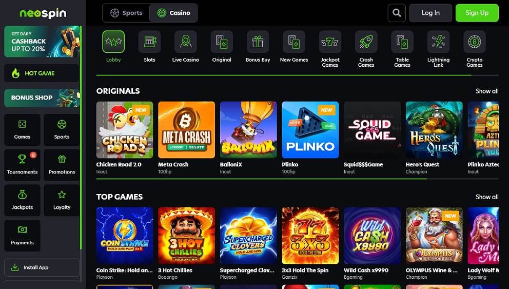 Australian online casino website