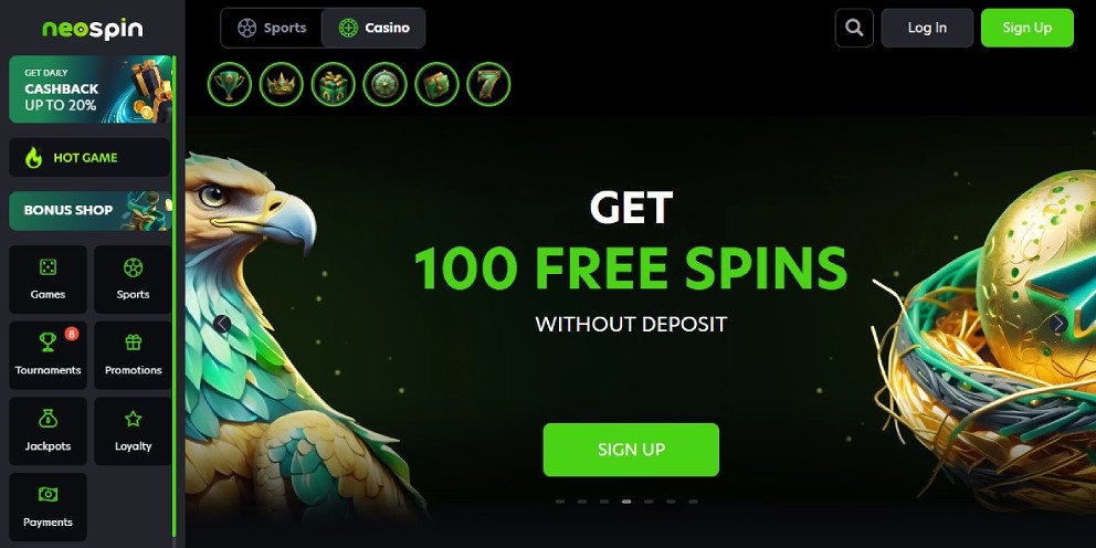 Neospin casino AU