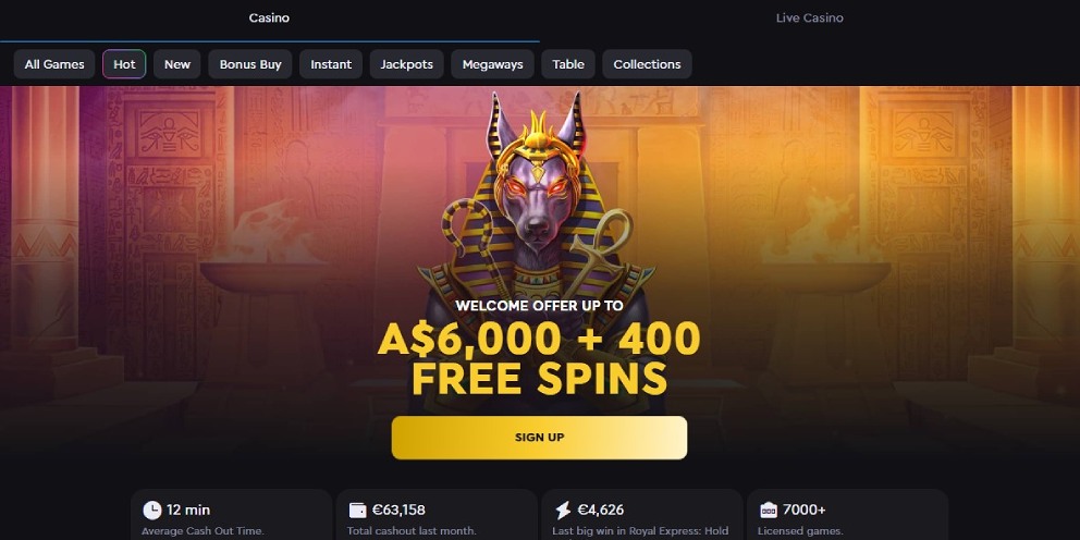 Rockwin AU online casino